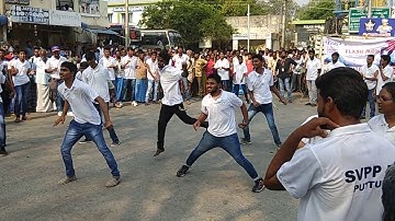 Svpcet 2k18 Flash mob in puttur