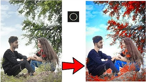 just 2 Step Read Colour Edit in Polarr App Photo Editing App💥💥