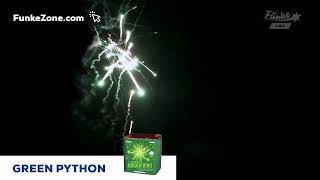 Green Python - fajerwerk od Funke [SLOW MOTION] #funkezone #fireworks #pyro #fajerwerki #feuerwerk