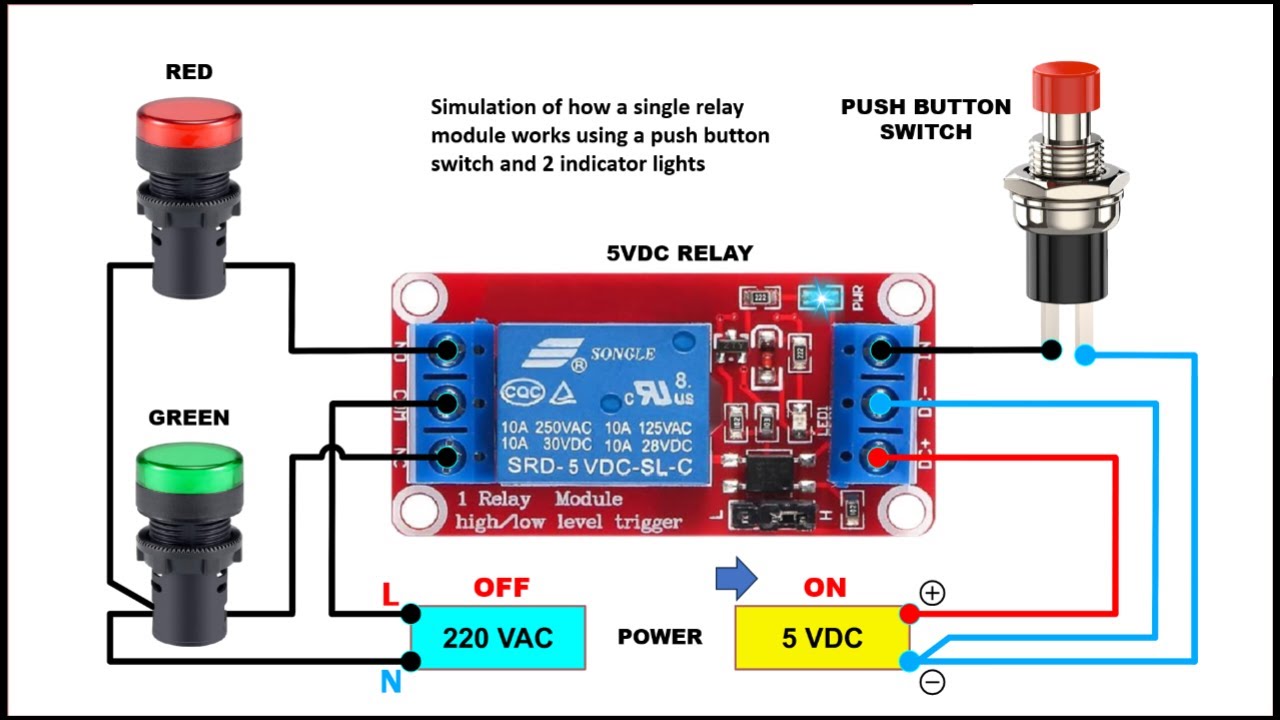 About 1 Channel Relay Module - YouTube