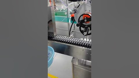 Glass ampoule automatic label applicator labeler# #automaticlabeler #labelingequipment #labeler