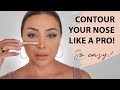 EASY NOSE CONTOURING FOR BEGINNERS 2021 | NINA UBHI