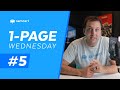 How To Get Your First Sale | 1 Page Wednesday #5