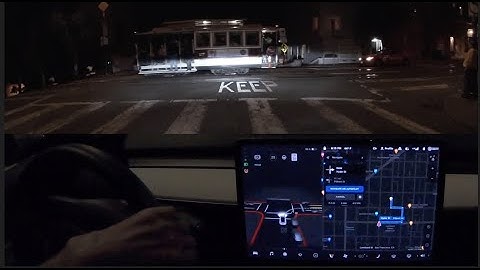 [FSD Beta 10.1] Amazing Lombard Street Attempt (San Francisco)