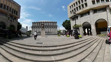 🚶 Walking Downtown Guadalajara, MEXICO VR 360 4K 📹. Hear REAL city ambience