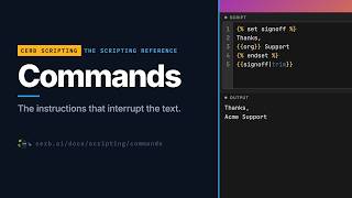 Information Cerb scripting: Every command News