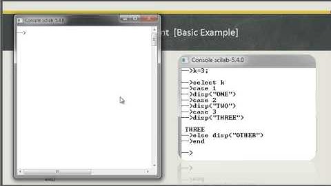 Scilab tutorial - Looping and Branching Part 2