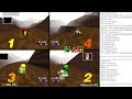 Mario Kart 64 VA Netplay - Andrew vs Fx64 vs Infa vs Velizer0