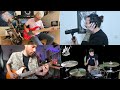 Alex drum thrice  black honey  full cover feat maxime rouyer thibault mongaillard yohann a