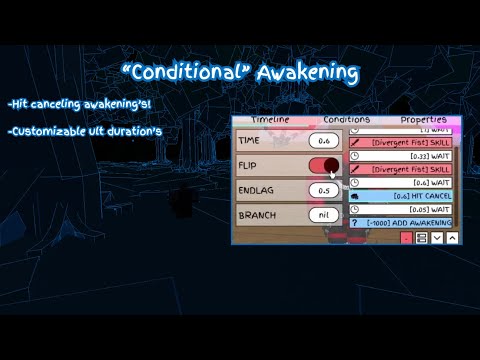 How to make "CONDITIONAL" AWAKENING in JJS - Jujutsu Shenanigans Skill Builder