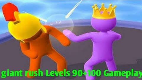 Giant rush 95+100 Levels Gameplay Android iOS