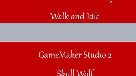 GameMaker Studio 2 Tutorial - Sprite/Character Movement