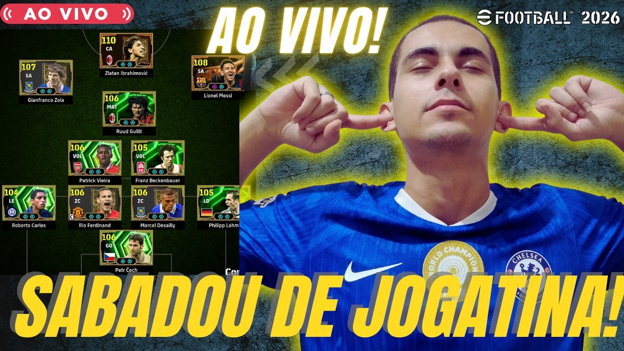 CORUJÃO! BORA JOGAR! (Ao VIVO) - eFOOTBALL 2026 - DREAM TEAM