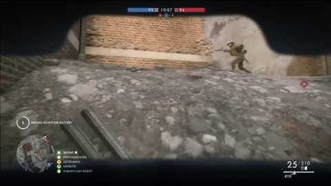 BattleField 1: Elite Sentry Quad Kill