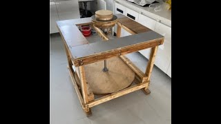 A DIY Pottery Kick Wheel Build Plan
