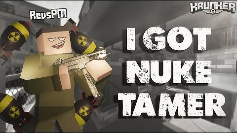The Nuke That Got me Nuke Tamer | Krunker