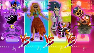 CatNap vs Poppy Playtime Chapter 3 Miss Delight vs Sonic EXE Tails Nine vs Thomas EXE Paw Patrol EXE