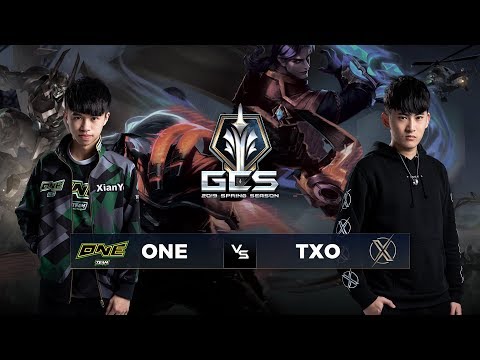 rovera ONE vs TXO - Tuần 3 Ngày 2 - GCS Mùa Xuân 2019 - Garena Liên Quân Mobile