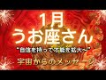 うお座⭐️1月⭐️“ 自信を持って才能を拡大〜”⭐️宇宙からのメッセージ⭐️シリアン・スターシード・タロット⭐️Pisces ♓️