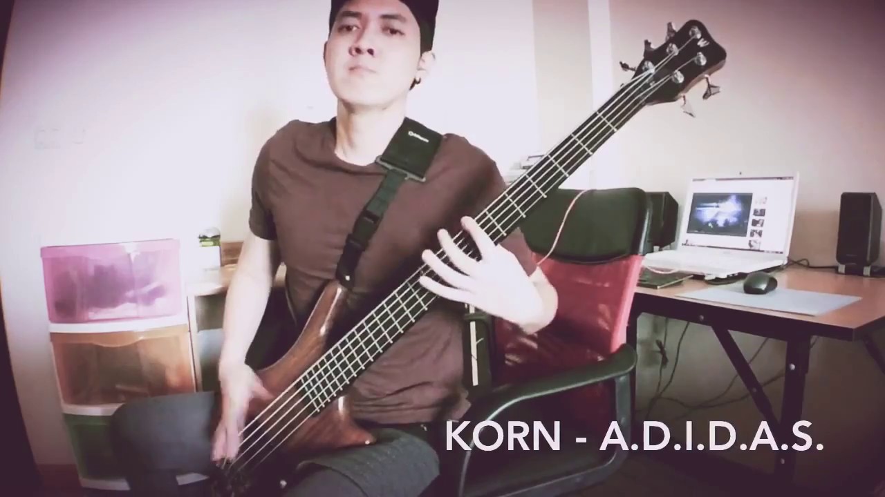 KoRn - A.D.I.D.A.S. (Bass Cover) - YouTube