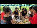 -Preparando Las Ricas Tortas Mexicanas, Para Celebrar El Cariño Y Amor Que Les Tenemos A Las Tías-
