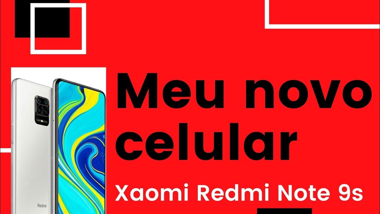 Meu Novo Cel Xaomi Redmi Note 9s📱