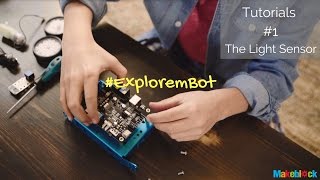 Explore mBot Tutorial #1: Light Sensor Profile