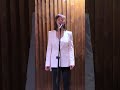 【昭和歌謡】【さよならの向う側】【山口百恵】ソプラノ歌手が歌ってみた【ロシア人】 #shorts
