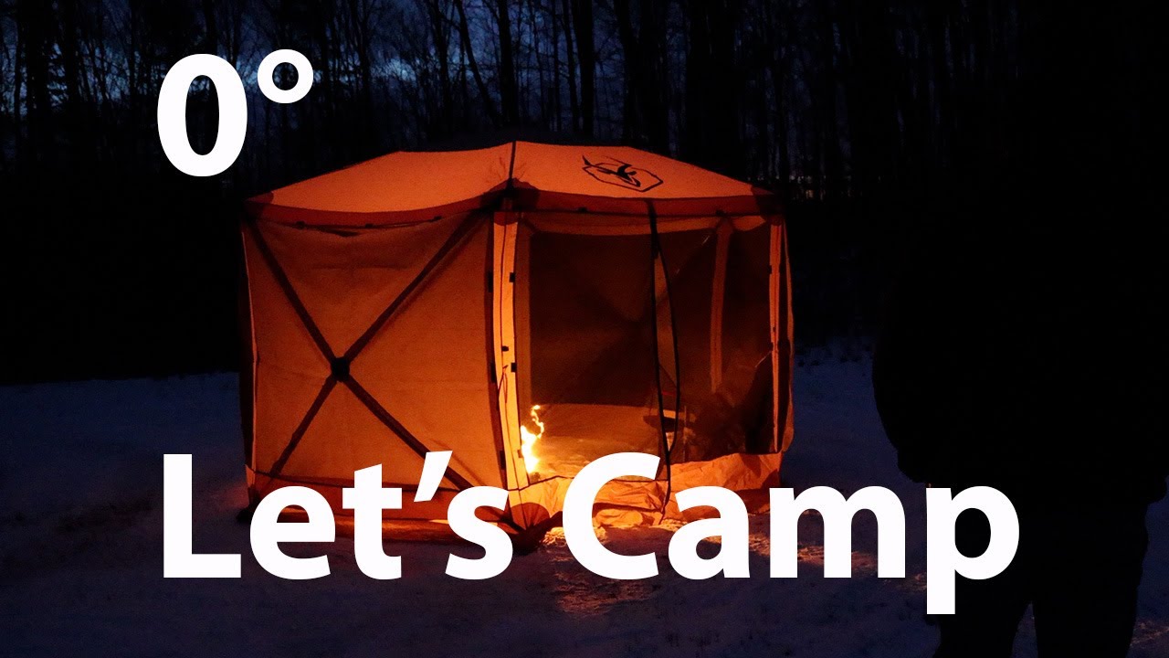 Are we crazy? Let's camp in the Northwoods of Wisconsin. - YouTube