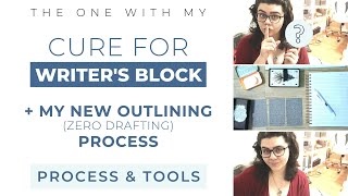 THE CURE FOR MY WRITER'S BLOCK! ✨ My Secret Outlining/Zero Drafting Technique!