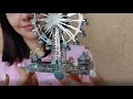 Металлический 3D пазл - КОЛЕСО ОБОЗРЕНИЯ (инструкция по сборке) - 3d metal puzzle Big Ferris Wheel