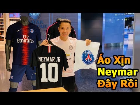 Đồ Đá Banh Màu Hồng Đen - Thử Thách Bóng Đá Đỗ Kim Phúc thăm PSG xem áo xịn Neymar và Mbappe - DKP Việt Nam