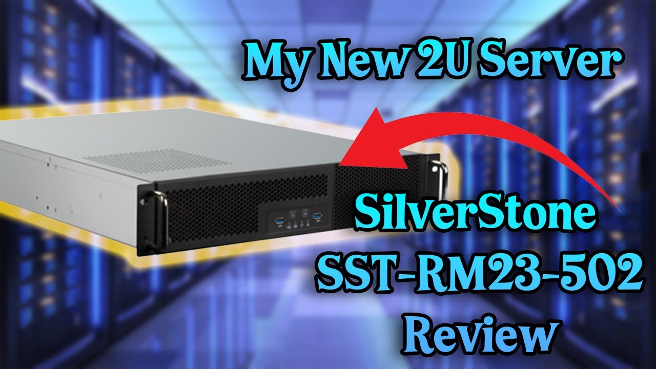 Assembling SilverStone RM21-308 Server Case - YouTube