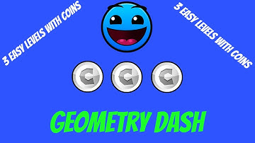 Geometry Dash - 3 easy levels with User Coins!