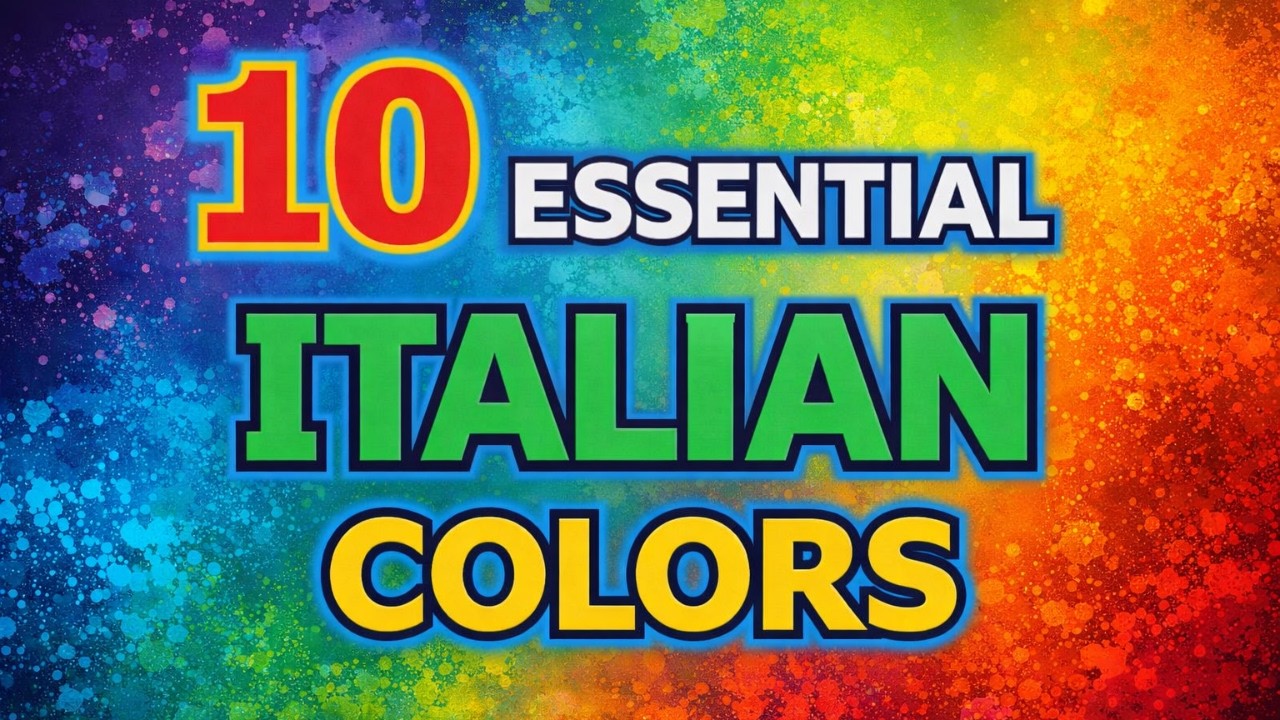 Italian Colora Colors in Italian: Italian Colors, Names of Colors in Italian, Italian ...