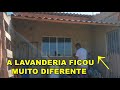 COLOCAMOS AS TELHAS DA LAVANDERIA 🙌 + MAIS UMA ETAPA DA CASA CONCLUÍDA | BRUNA OLIVEIRA