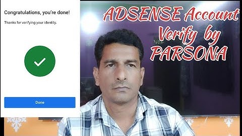 Adsense Account Verification Process by Using Persona & Youtube channel Monitiztion #MonetizeYouTube