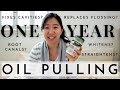 I tried Oil Pulling for a YEAR | how my teeth changed