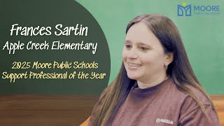 Frances Sartin - 2025 MPS District Education Support Professional of the Year