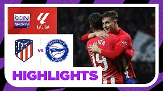 Atletico Madrid 2-1 Alaves | LaLiga 23/24 Match Highlights