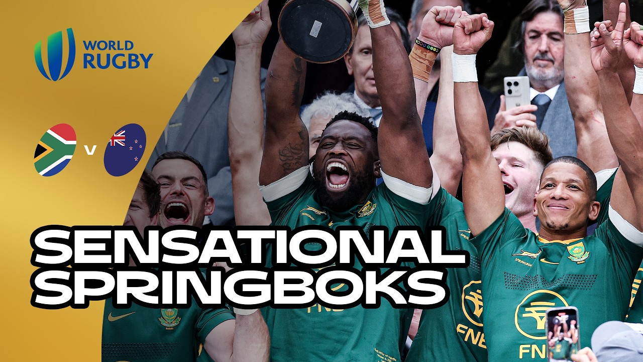 Endless incredible moments. South African rugby always delivers ✉️Ahead of their fourth test against the All Blacks on the 2026 Rugby's Greatest Rivalry tour, we're looking back at some of the Springboks' best moments against New Zealand. Who will take the win this weekend?#RugbyWorldCup #Rugby #Springboks #SouthAfrica #RugbyUnion SUBSCRIBE to World Rugby on YouTube!Keep up-to-date on all things rugby by following World Rugby on social media @WorldRugby