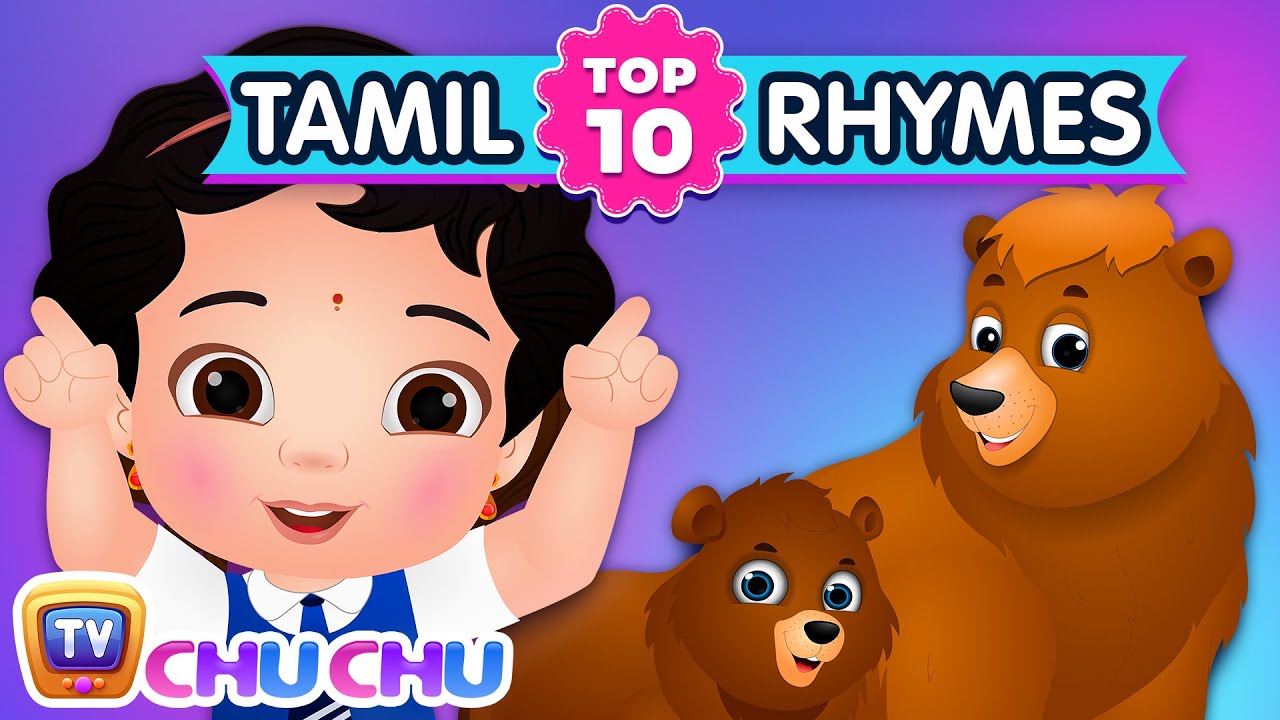 Top 10 Tamil Rhymes   ChuChu TV Tamil Rhymes for Kids