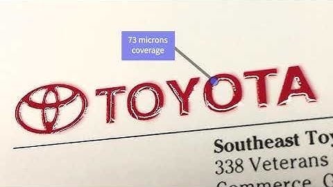 Varnish Overlay Looks Like Classic Thermography