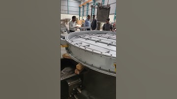 Operational video of 3200 mm Multilouver Damper with Electrical actuator. #damper #valvemanufacturer