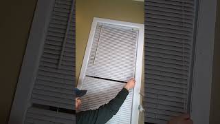 Very Quick Tip - Fixing a Broken Mini Blind in 60 seconds