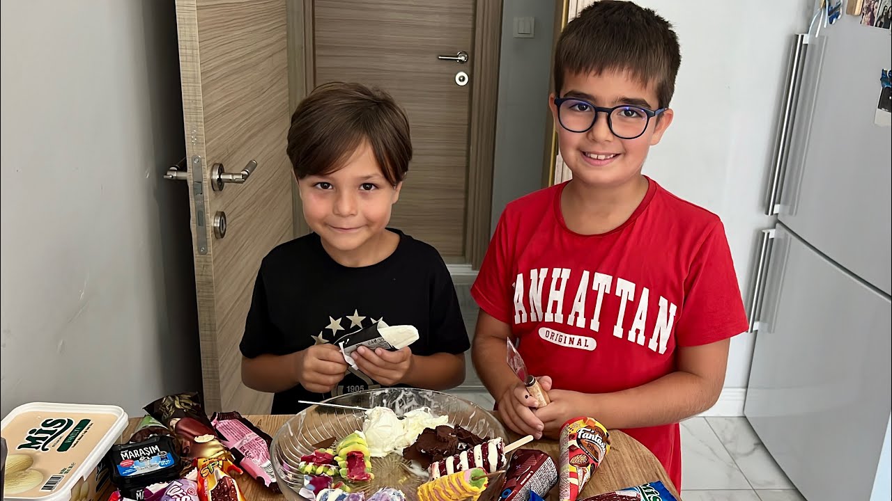 ALGİDA GOLF TÜM DONDURMALARI KARIŞTIRDIK !!