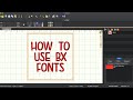 USING BX EMBROIDERY FONTS IN EMBRILLIANCE! Installing and editing fonts! Etsy Embroidery Business