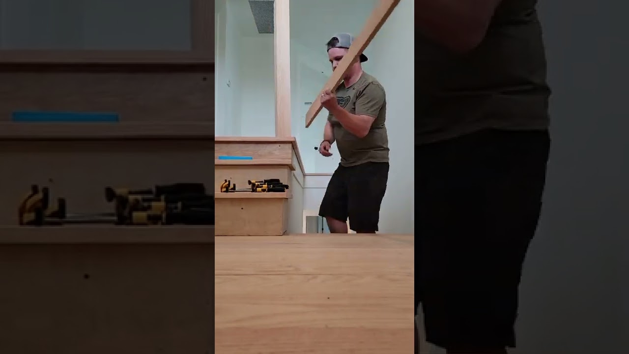 Installing a newel post...The BEST way!!!