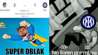 Memes Atlético Madrid 23 Inter 12 Octavos Final Champions League 2024