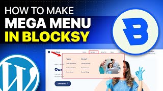 How to make mega menu blocksy | wordpress tutorial |